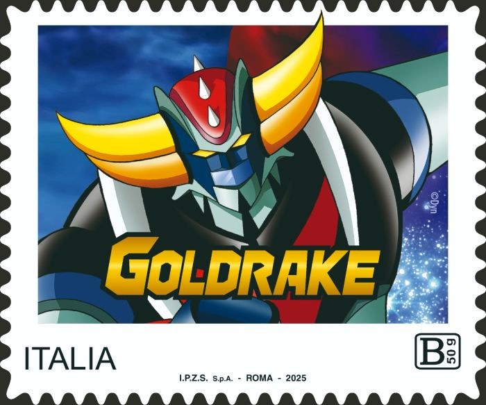 Goldrake Francobollo Goldrake Francobollo